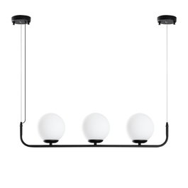 Opviq Lámpara de araña Faruk - 13715 en Negro